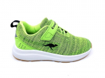 Laste jalatsid Kangaroos KB-Hook EV, laimirohelised / mustad
