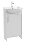 Alumine vannitoakapp valamuga Defra Alf D45 106-D-04502+1569, valge