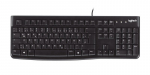 Logitech K120 klaviatuur, Saksa Qwertz, Usb, must