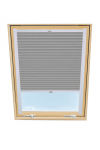 Plisseeritud kardin katuseaknale Velux, 114x118 cm, Hall B-307000