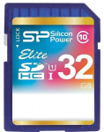 Silicon Power m&auml;lukaart SDHC 32GB Elite