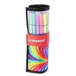 STABILO tindipliiats, Pen 68, ARTY, 25 v&auml;rvi, rullis vutlaris