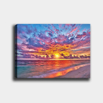 Reproduktsioon Hommik mere &auml;&auml;res