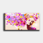 Reproduktsioon l&otilde;uendil Naine, 30x80 cm