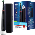Elektriline hambahari ORAL-B Vitality Pro3 3500 BRAUN tehnoloogiaga, musta disainiga, eemaldab rohkem hambaplaaki kui &uuml;kski.