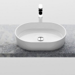 Pinnapealne kraanikauss Ravak Moon 2 56x40 cm