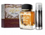 Tualettvesi meestele Pure Oudi By Lattafa 100 ml deodorandiga 50 ml