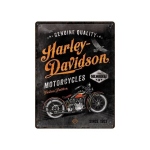 Metallplaat 30x40cm / Harley-Davidson - Timeless Tradition