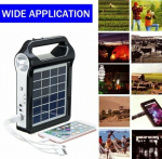 Akupank power bank, p&auml;ikeseenergia komplekt taskulambi ja valgustusega