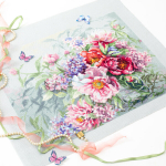 Tikkimiskomplekt Magic Needle "Peonies and Hydrangeas" 510-224