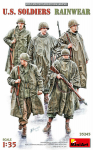 Liimitav mudel MiniArt 35245 U.S. Soldiers Rainwear 1/35