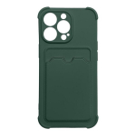 Card Armor Case cover for Xiaomi Redmi 10X 4G / Xiaomi Redmi Note 9 card wallet Air Bag armored housing green (Green)