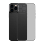 Telefoni&uuml;mbris Baseus frosted glass case cover for iphone 13 pro hard cover with gel frame (arws001001) (Black)