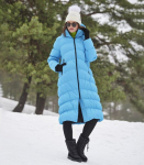 Huppa Naiste talvemantel NAIMA, arctic blue