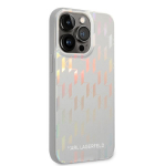 Karl Lagerfeldi &uuml;mbris iPhone 14 Pro Max 6.7 KLHCP14XLGMMSV3 h&otilde;bedane k&otilde;va&uuml;mbris monogrammi sillerdamiseks