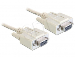 Delock, 9 pin F/F, 3 m