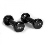 Vin&uuml;&uuml;lkattega hantlid Christopeit Beauty Bells, 2x1 kg