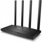 TP-Link | Archer C6 - wireless router - Wi-Fi 5 - desktop | 4-port switch | AC1200 | 2.4 GHz / 5 GHz
