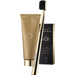 Kuldne hambageel Swiss Smile Gold 75 ml + kullatud ultra pehme hambahari Swiss Smile Gold 1 tk