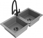 Graniidist k&ouml;&ouml;givalamu Mexen Mario koos segisti ja sifooniga, Grey+Black