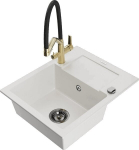 Graniidist k&ouml;&ouml;givalamu Mexen Enzo koos segisti ja sifooniga, White+Black/Gold