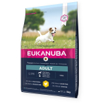 Eukanuba kuivs&ouml;&ouml;t v&auml;rske kanalihaga v&auml;ikest kasvu t&auml;iskasvanud koertele, 3 kg