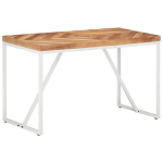 vidaXL s&ouml;&ouml;gilaud, 120 x 60 x 76 cm, akaatsia- ja mangopuit