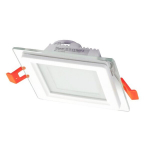 Sisseehitatud neljakandiline LED-paneel klaasiga Modoled 6W