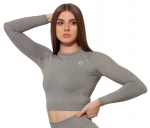Naiste T-spordis&auml;rk Stark Soul&reg; woman longsleeve sport crop top, hall