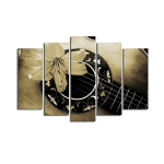 Viieosaline reproduktsioon Lille&otilde;is kitarril