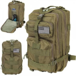 Reisikott 20L / 35L Trekking Seljakott Camping Molle 8915