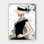 Reproduktsioon Elegantne naine