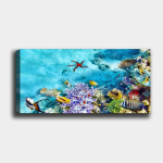 Reproduktsioon l&otilde;uendil Ookean, 50x120 cm