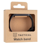 Kellarihm silikoonist Tactical 661 sobib Xiaomi Mi Band 5 / 6, must