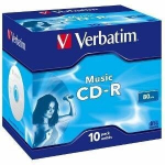 CD Verbatim audio P10 80min MUUSIKA ELU PLUS