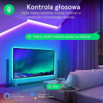 LED Smart RIBA NOUS F2 RGB komplekt WiFi 24V 10m 5050led + pult 24key + adapter 24V 1,5A (Alexa, Google)