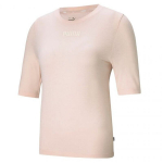Naiste T-s&auml;rk Puma Modern Basics Tee Cloud W 585929 27, roosa