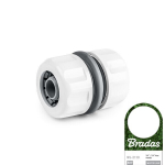 Kastmisvoolik 3/4" &uuml;hendusadapter Bradas WHITE LINE