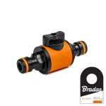 2 otsaga &uuml;hendus ventiiliga Bradas BLACK LINE
