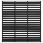 vidaXL aiapaneel, WPC, 180 x 180 cm, must