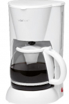 Clatronic Ka 3473 - valge filtriga kohvimasin, 1,5l