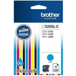Brother - Tint LC525XLC CYAN 1300 DCPJ100 DCPJ105