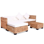 vidaXL diivanikomplekt 14 osa, naturaalne rotang