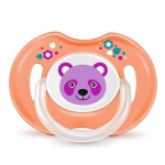 Silikoonist ortodontiline lutt Bayby BPC 6306 3 kuud, oranž