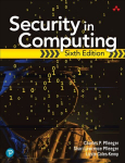 Security in Computing 6th edition