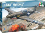 Mudellennuk Italeri - North American P-51A Mustang, 1/72, 1423