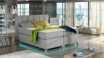 Voodi Basilio LED, 180x200 cm, hall
