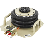 Pneumatiline &otilde;huj&otilde;ul t&ouml;&ouml;tav tungraud 3T 140&ndash;450 mm k&auml;epidemetega, valge