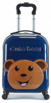 Lastekohver 3D Teddy, sinine