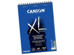 Album Spirale - CANSON - XL&reg; Mix Media A4 - 30 lehte - 300 g - Peen tera - Valge